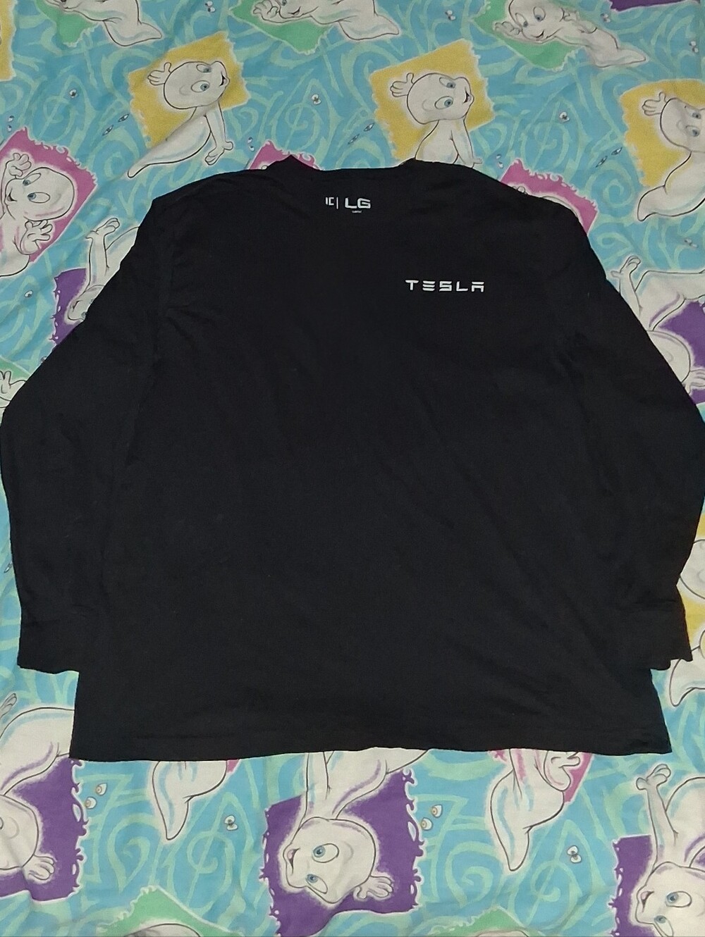 Tesla Long Sleeve  Shirt Worker Employer